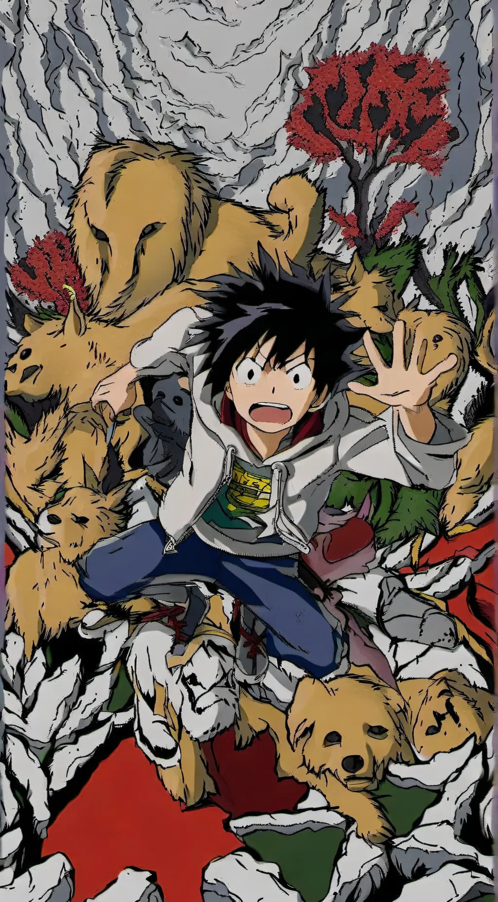 ai character: MHA  background