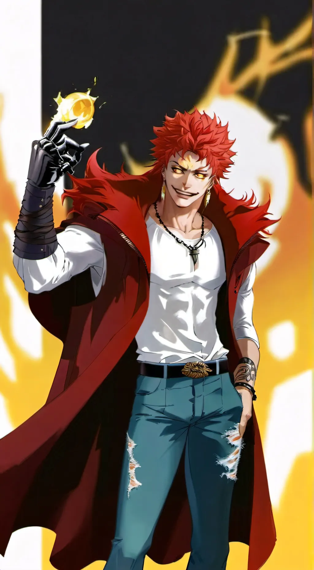 ai character: Eustass Kid background