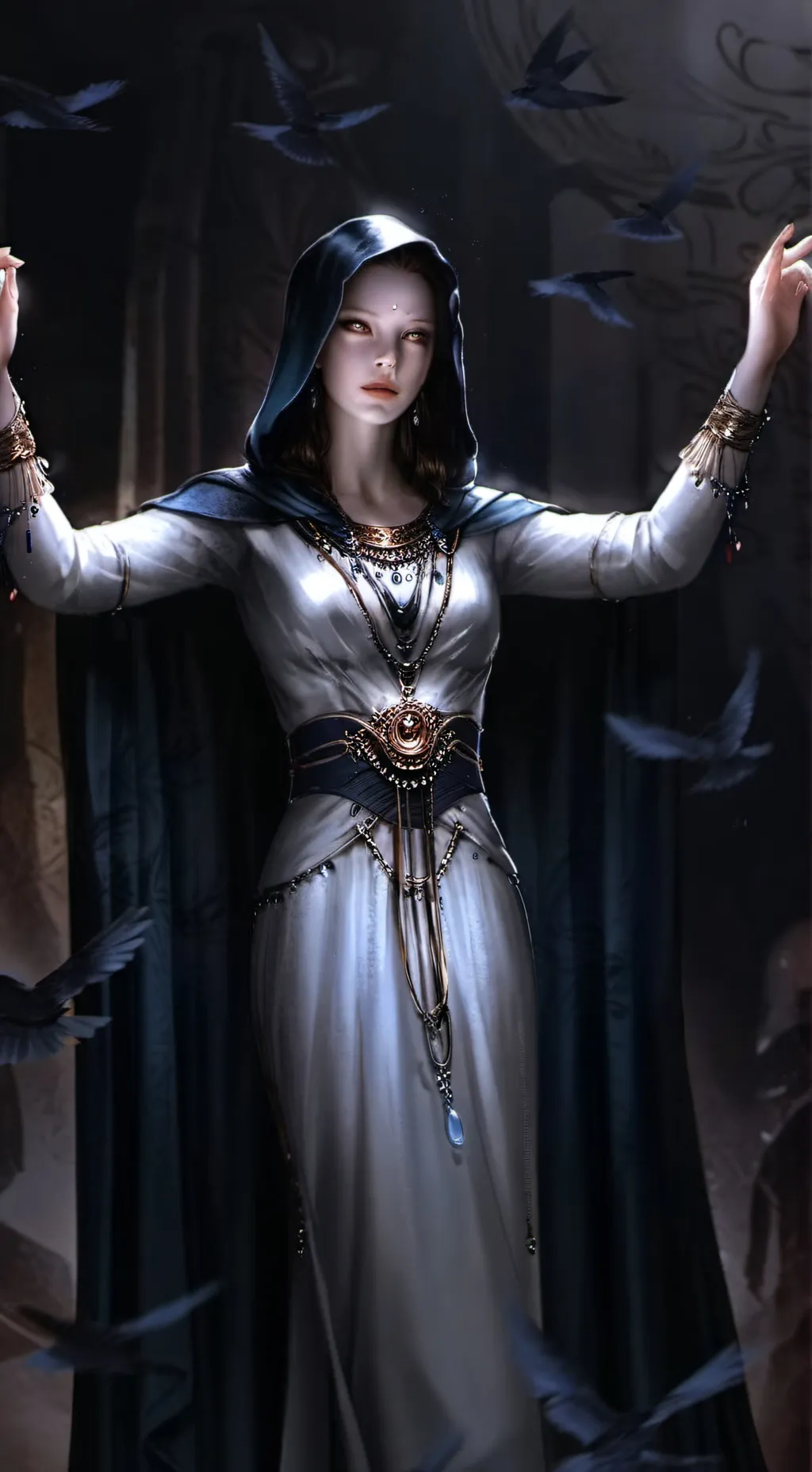 ai character: Нактюрнал background