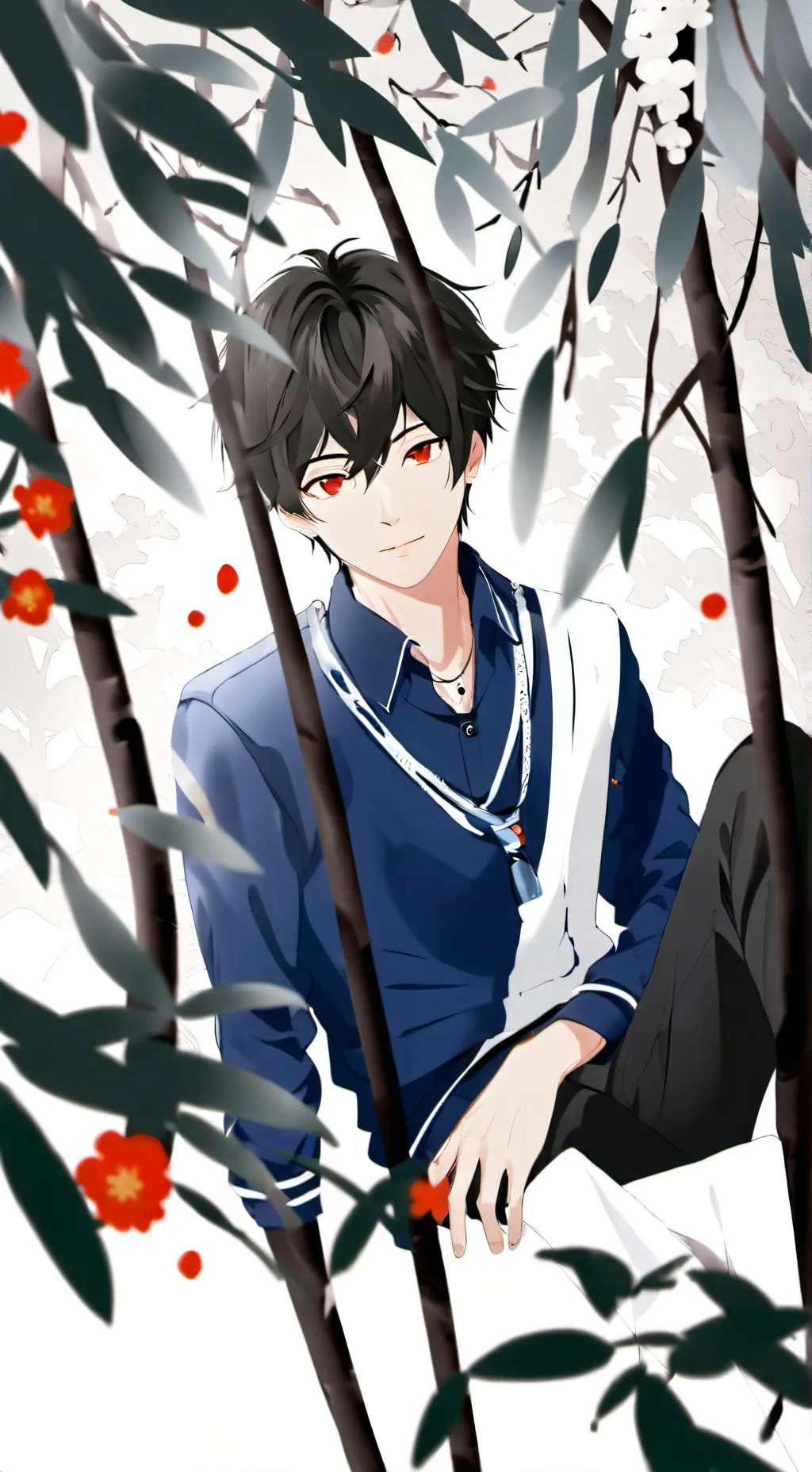ai character: Миямура background