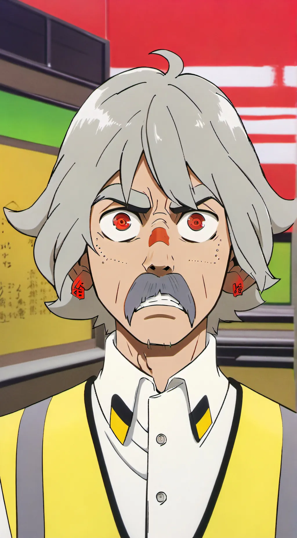 ai character: Principal john a background