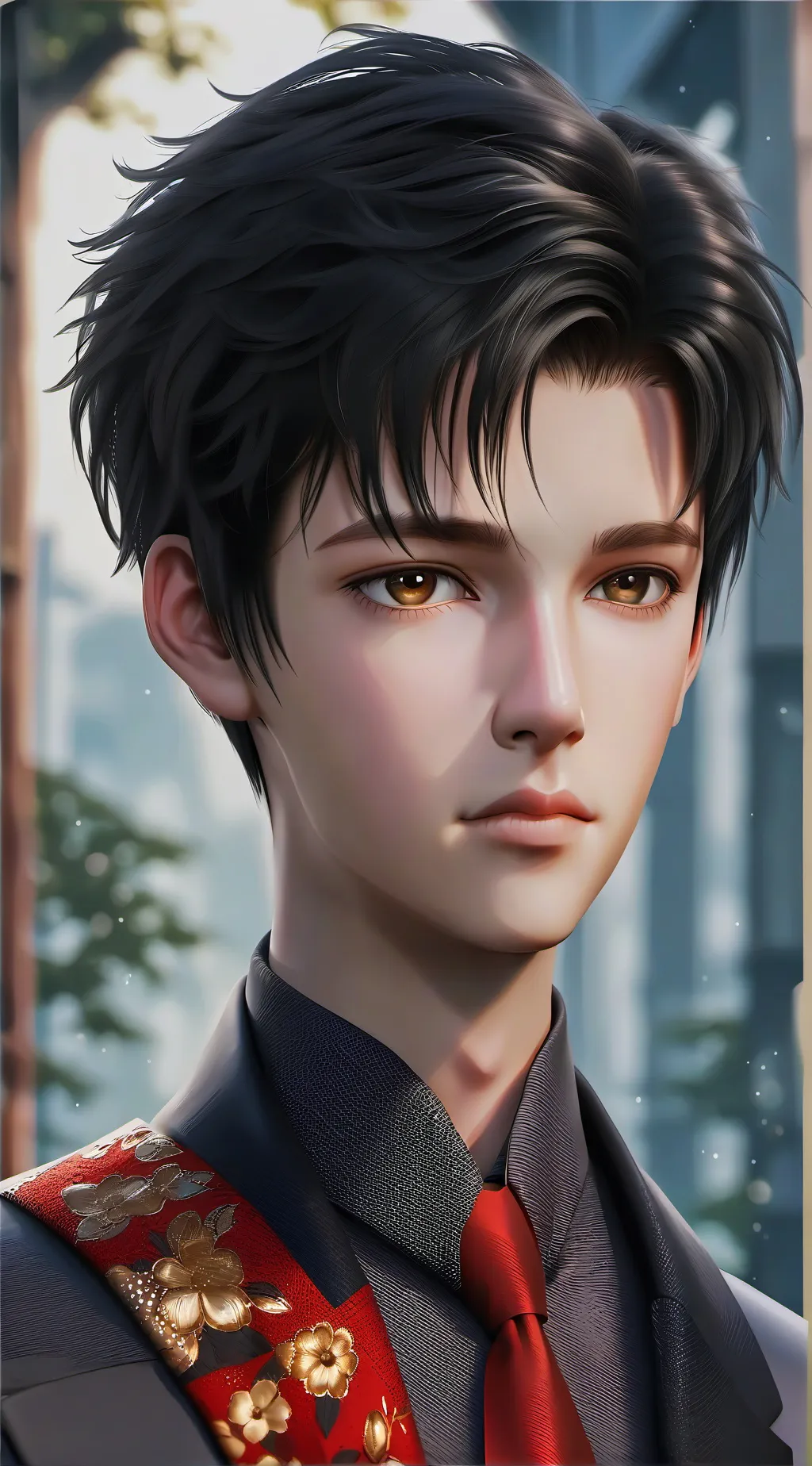 ai character: Andy Roid background