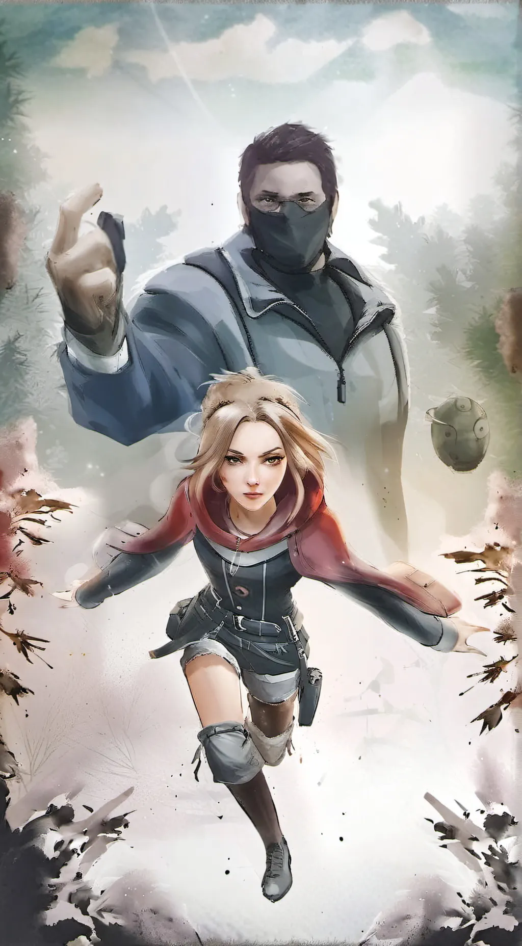 ai character: Bell background