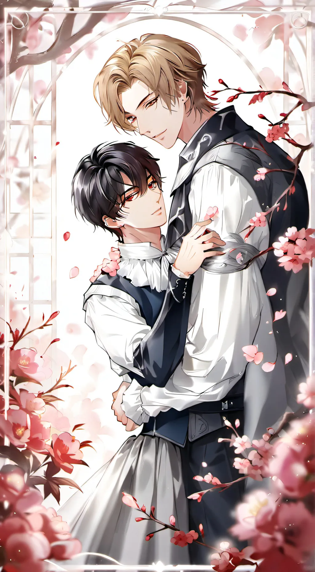 ai character: genya x muichiro background