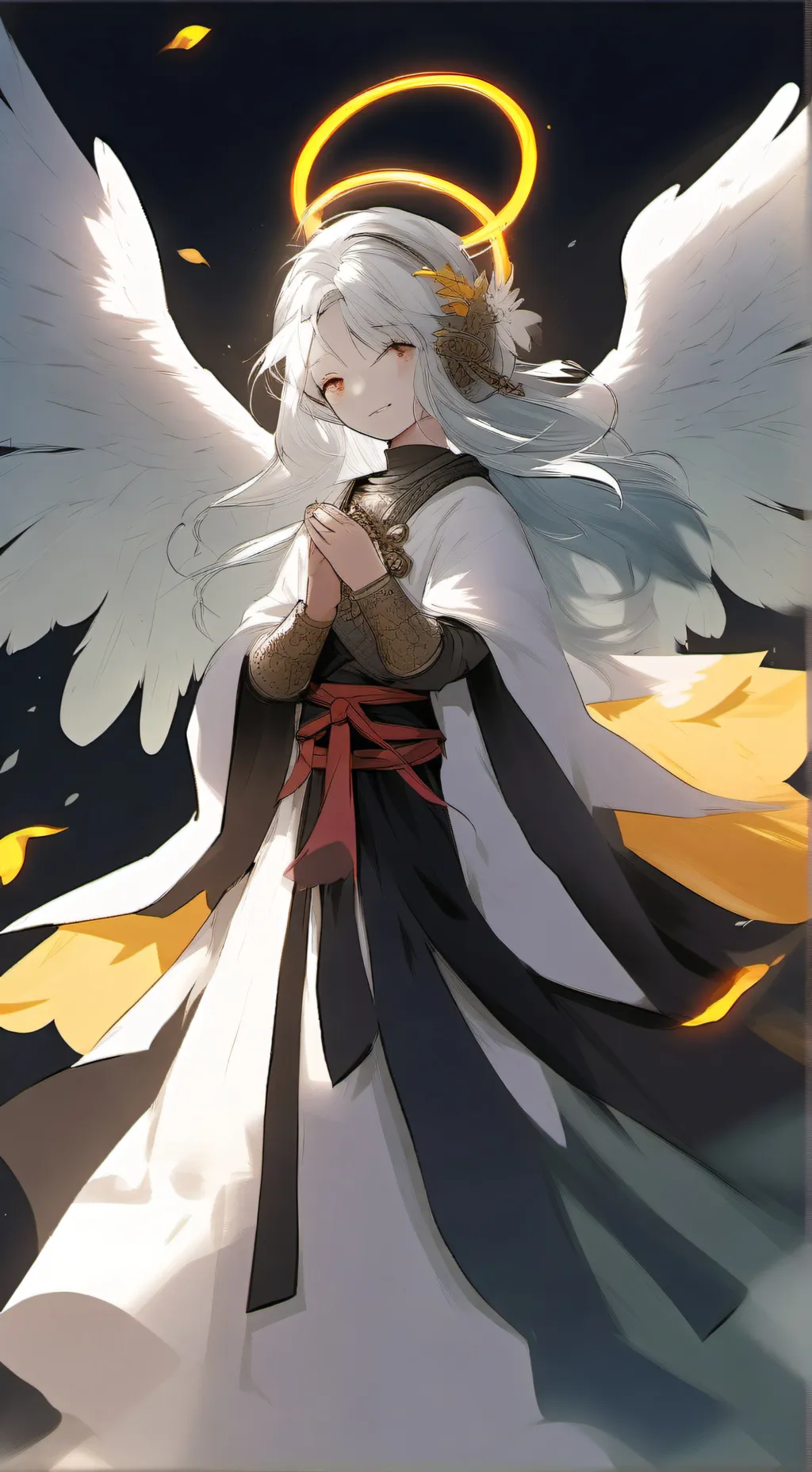 ai character: Archangel Emily background