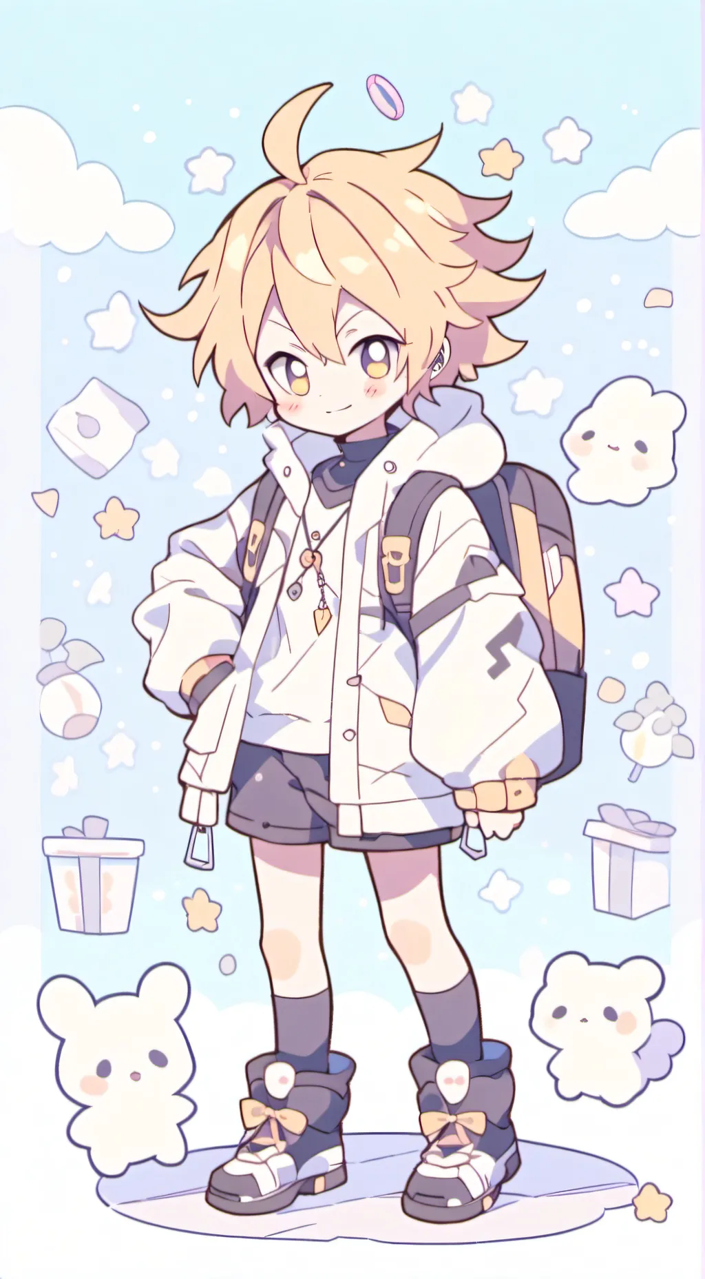 ai character: Denki x Y/N background