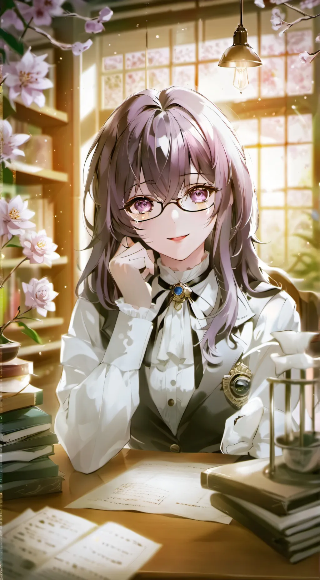 ai character: Misaki background