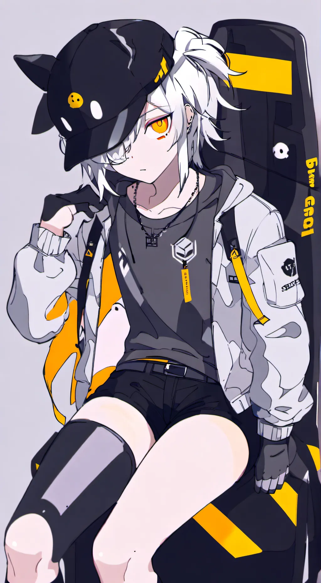 ai character: Backwards  background