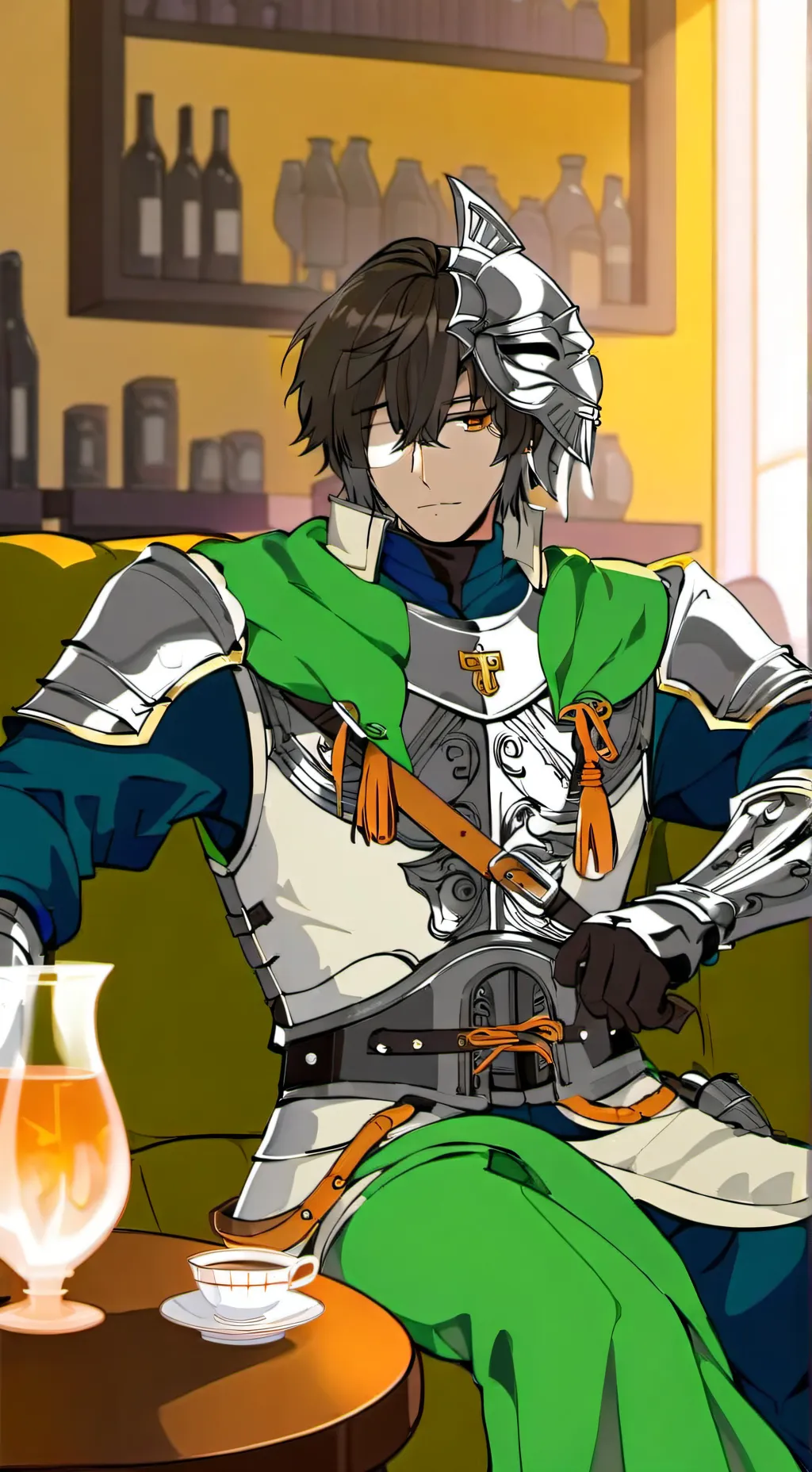 ai character: Sir Bubblesworth background