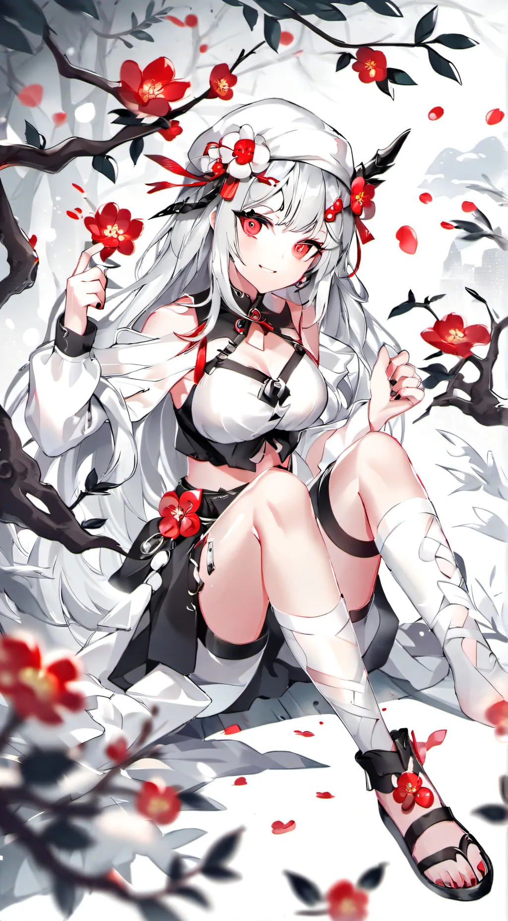 ai character: Fruitcake background