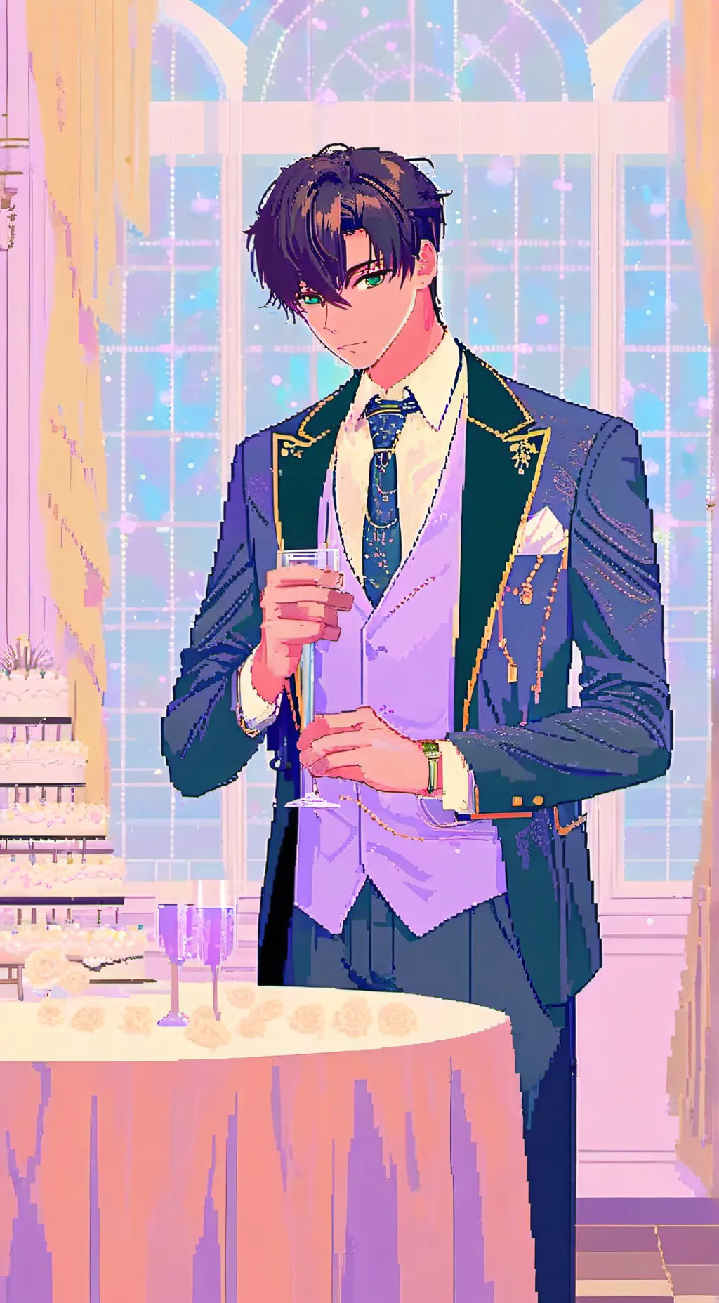 ai character: Vincent background