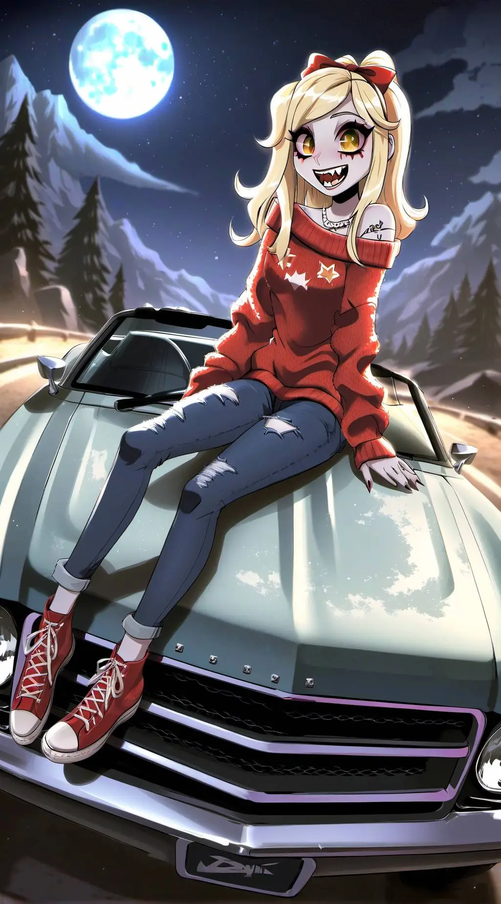 ai character: Charlie Mange background