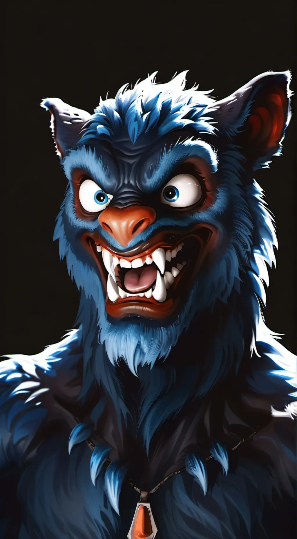 ai character: Huggy Wuggy background