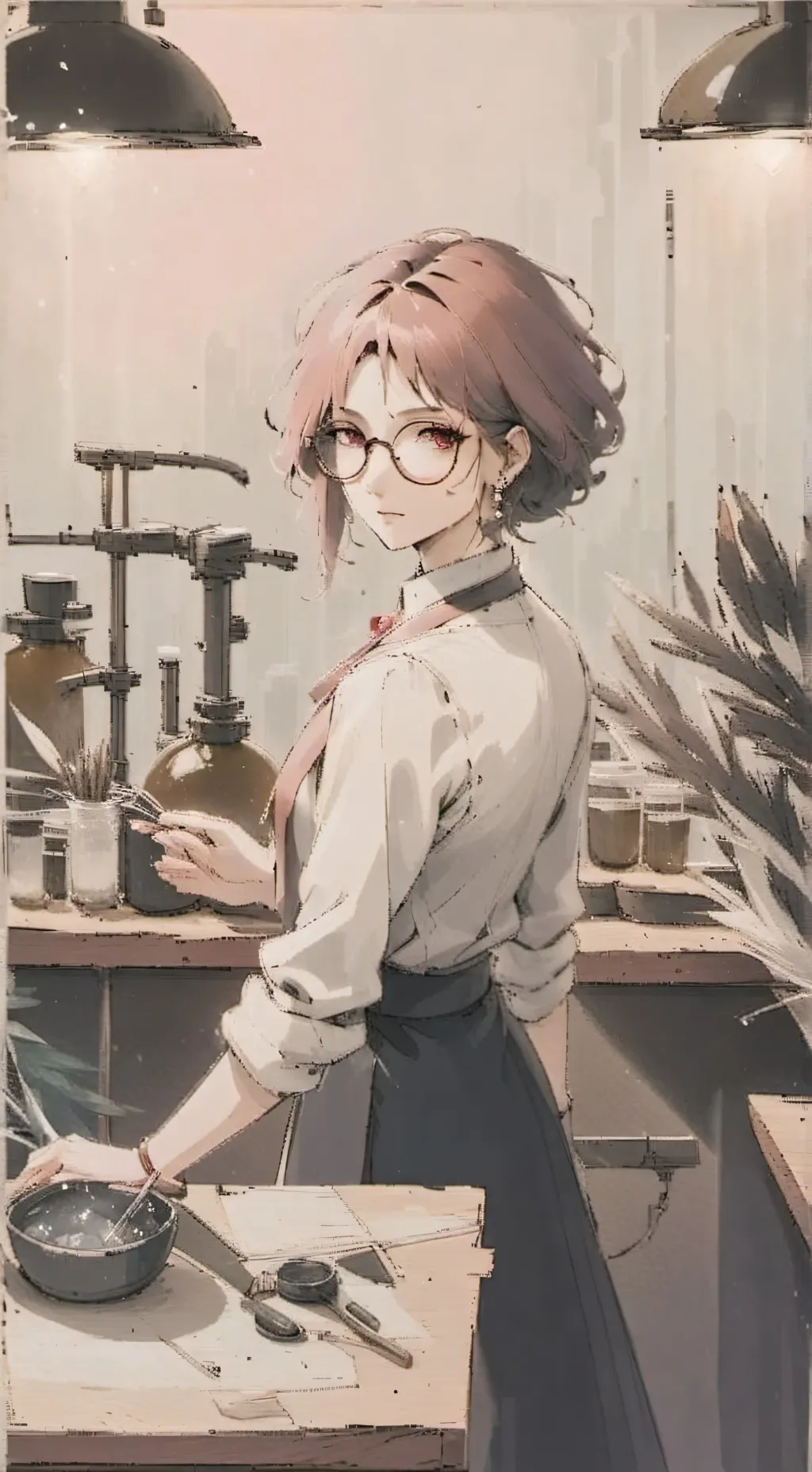 ai character: maria background