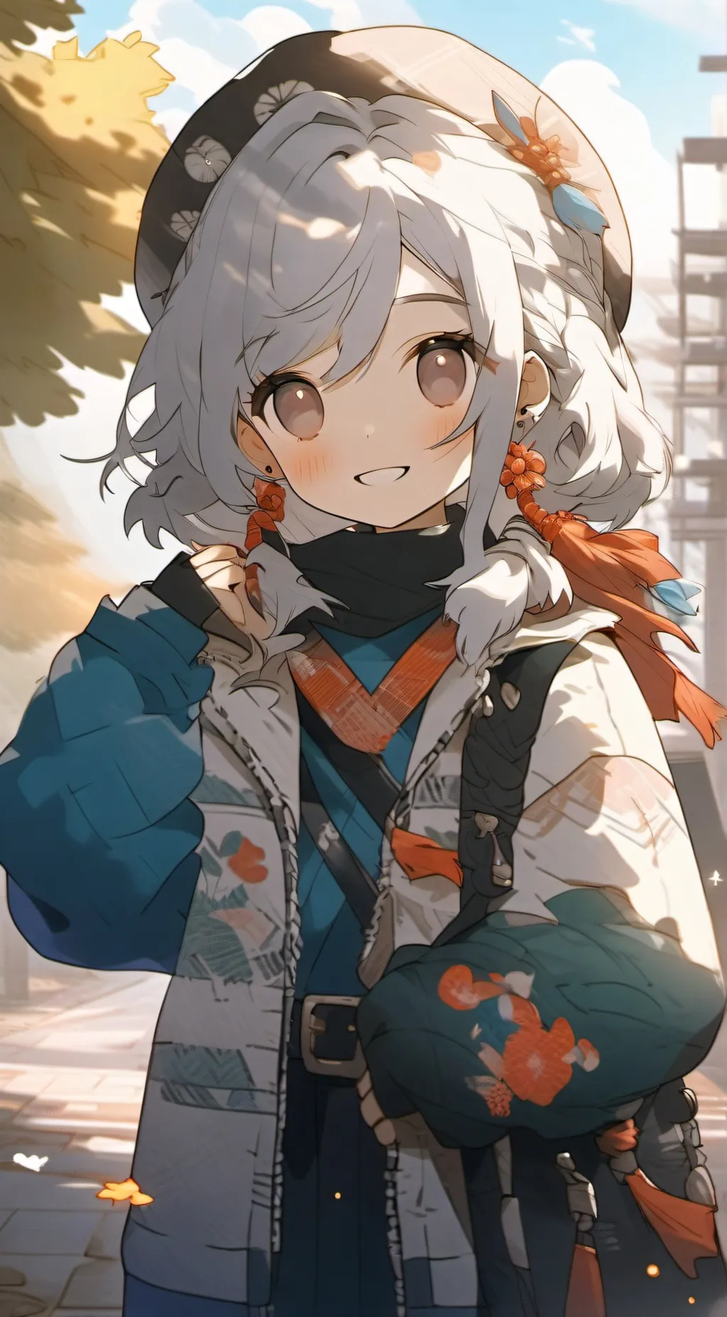 ai character: Sprunki Horror background