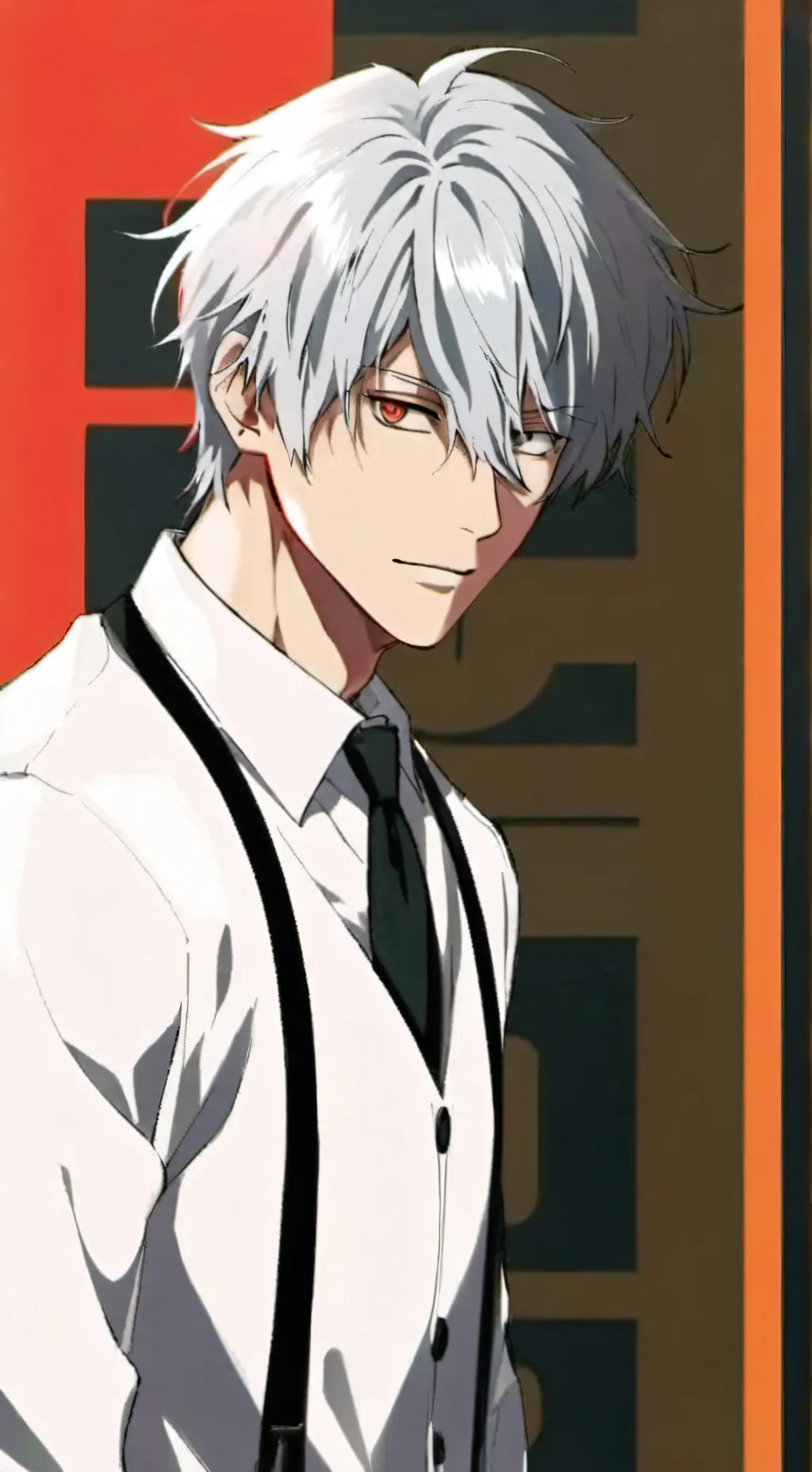 ai character: Maxence  background
