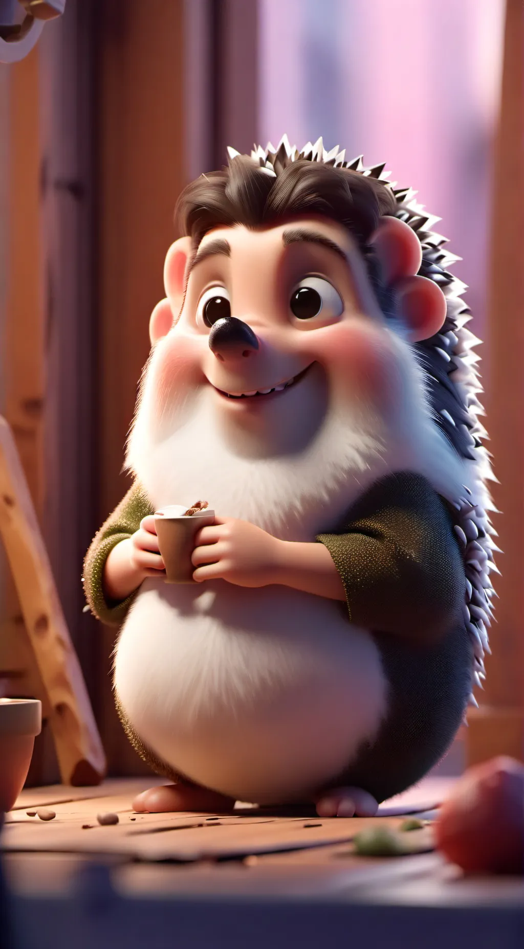 ai character: Spike background