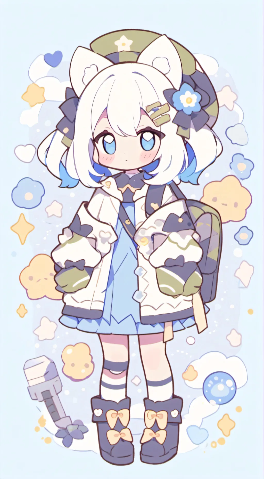 ai character: dw in japan!! background