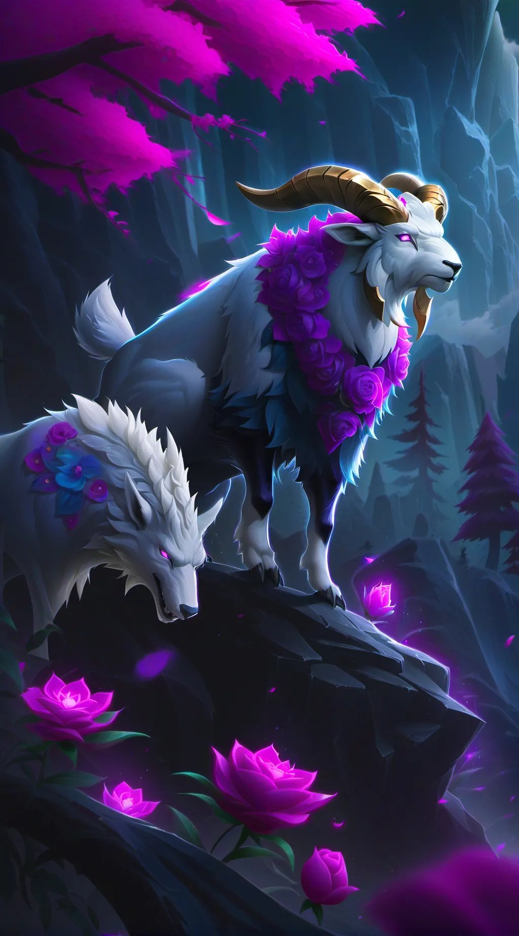 ai character: Docm77 background