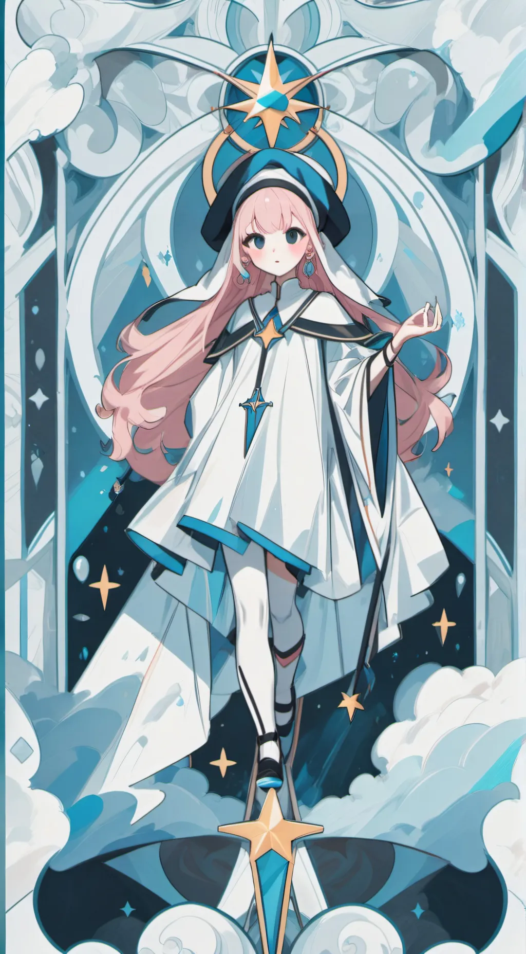 ai character: Black Pink  background