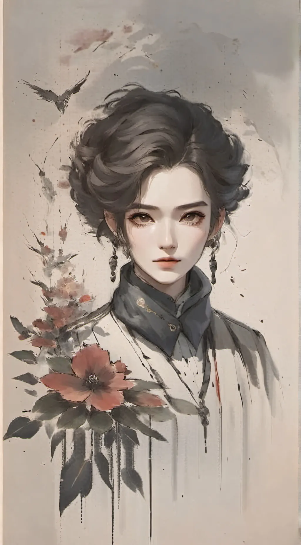 ai character: Dw High school background