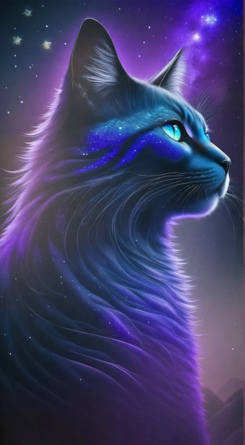 ai character: Bluestar background