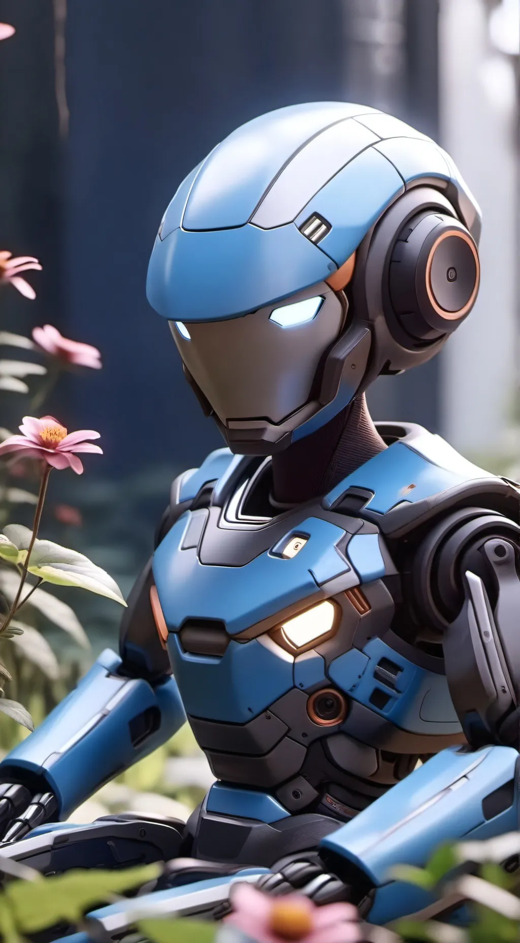 ai character: Astro bot background