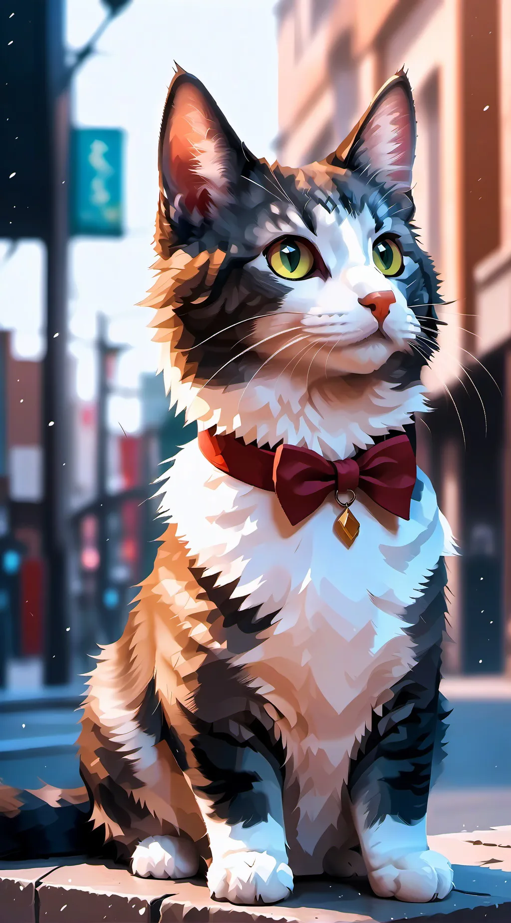 ai character: warrior cats crush background