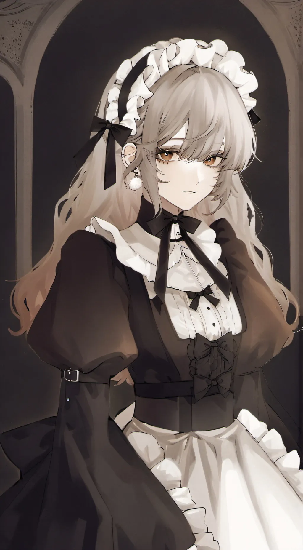 ai character: Maid background