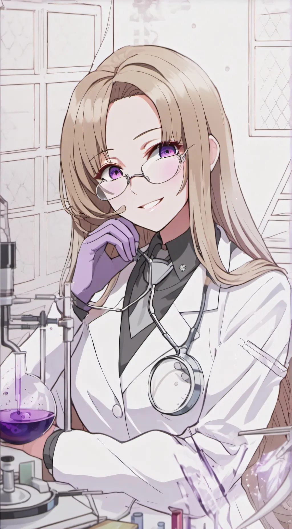 ai character: Hyper  background