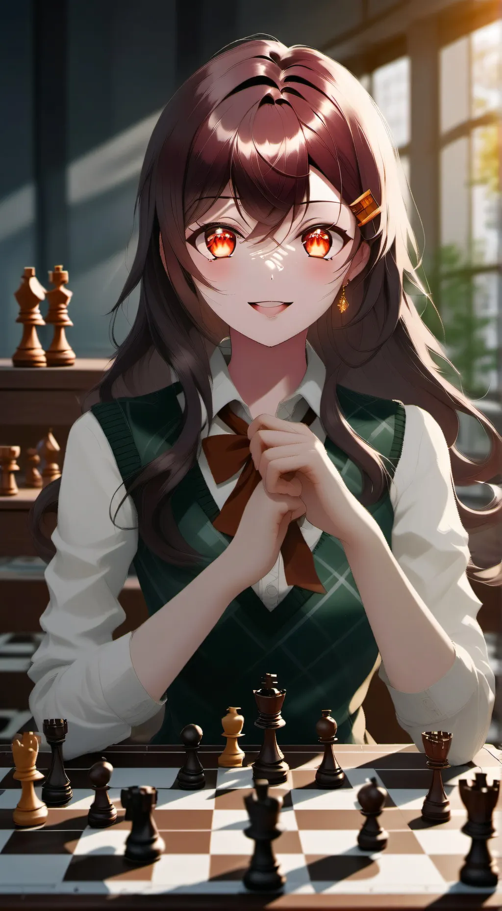 ai character: Hikari background