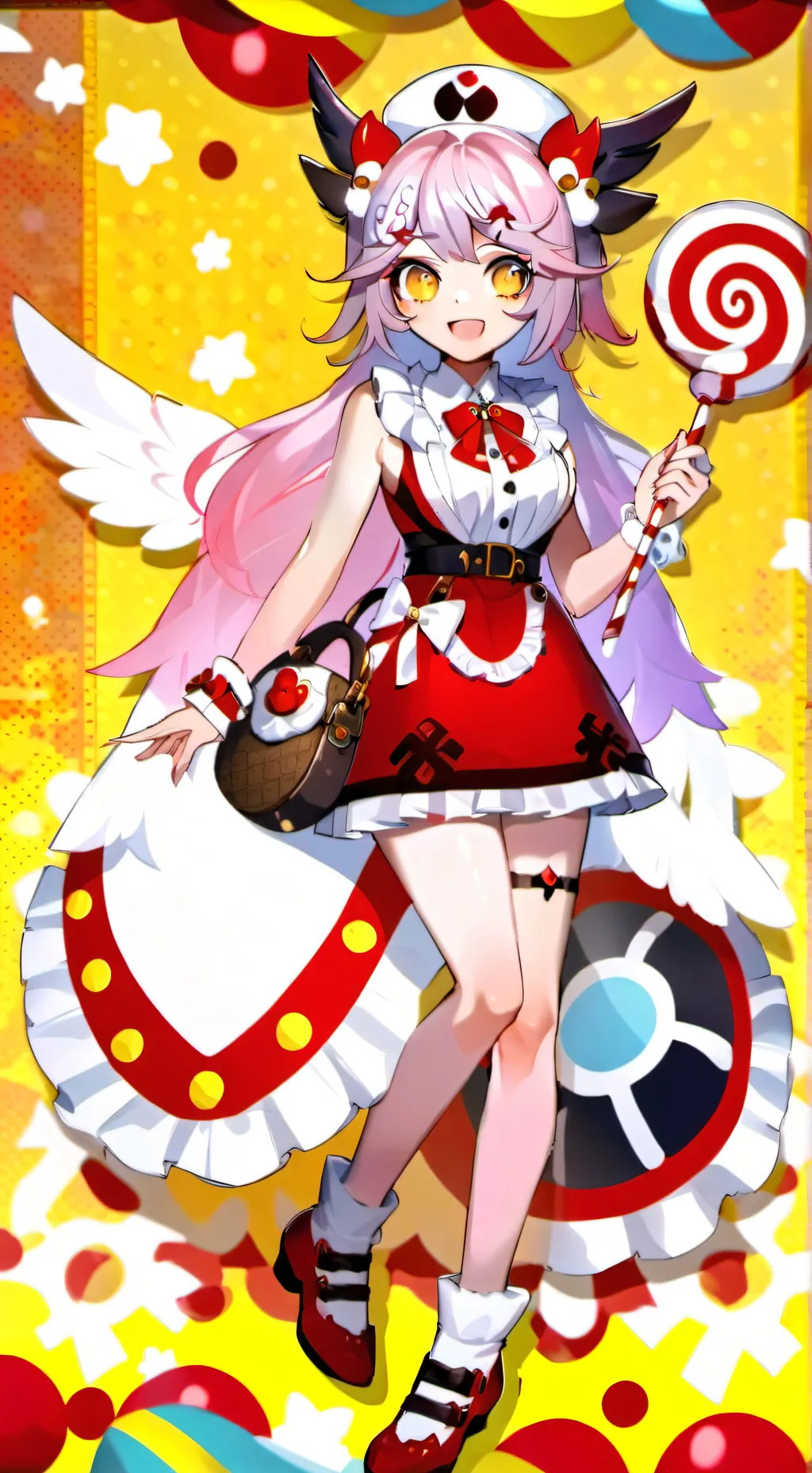 ai character: 🍭🍬LUCÍA🍬🍭 background