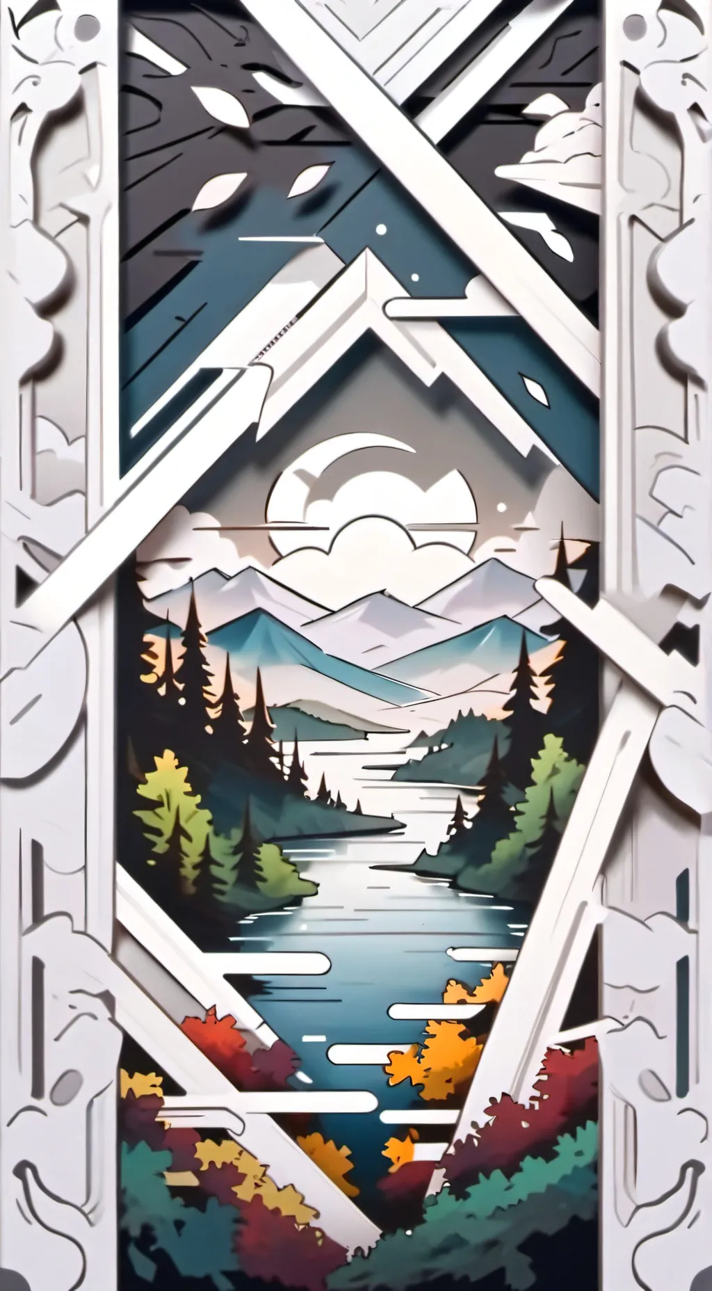 ai character: Winter gpt background