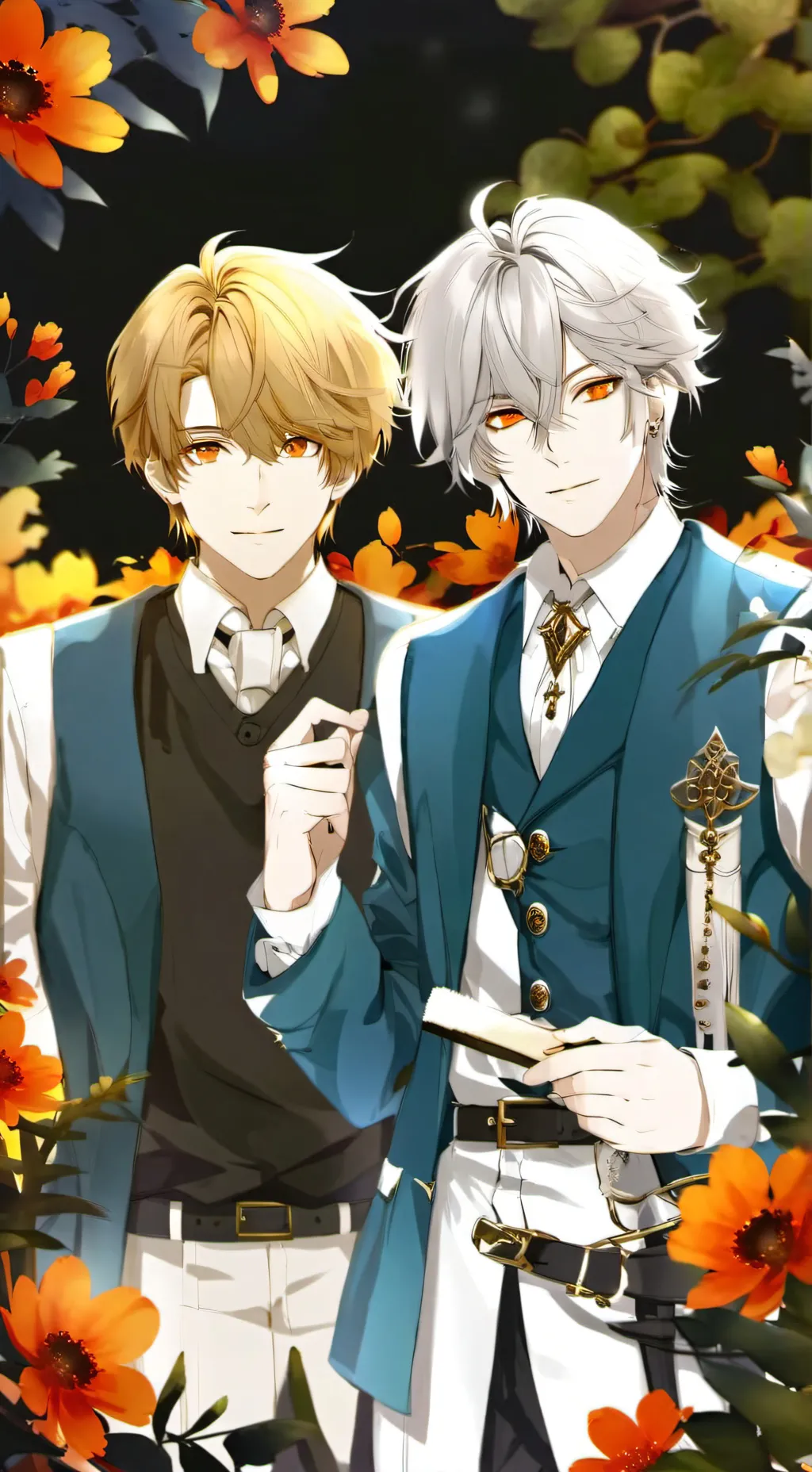 ai character: Hero Ghoul Academy background