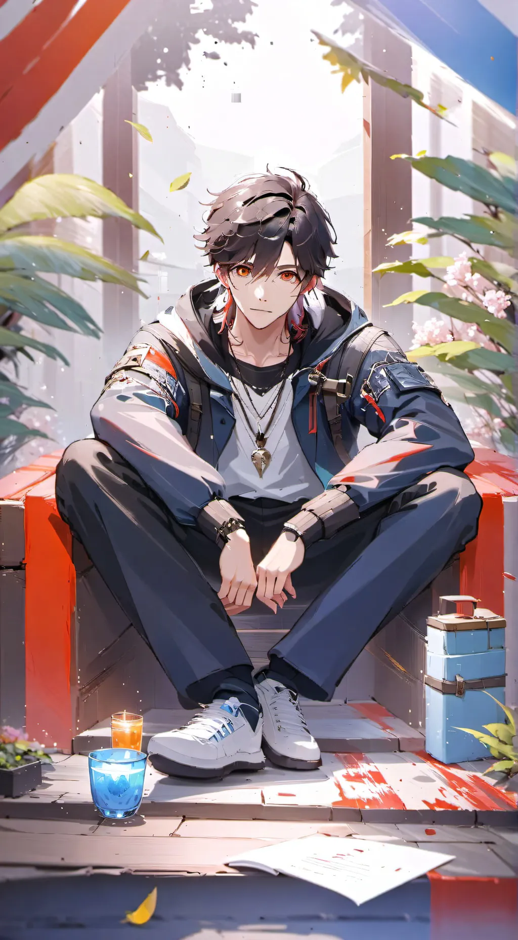 ai character: Max background