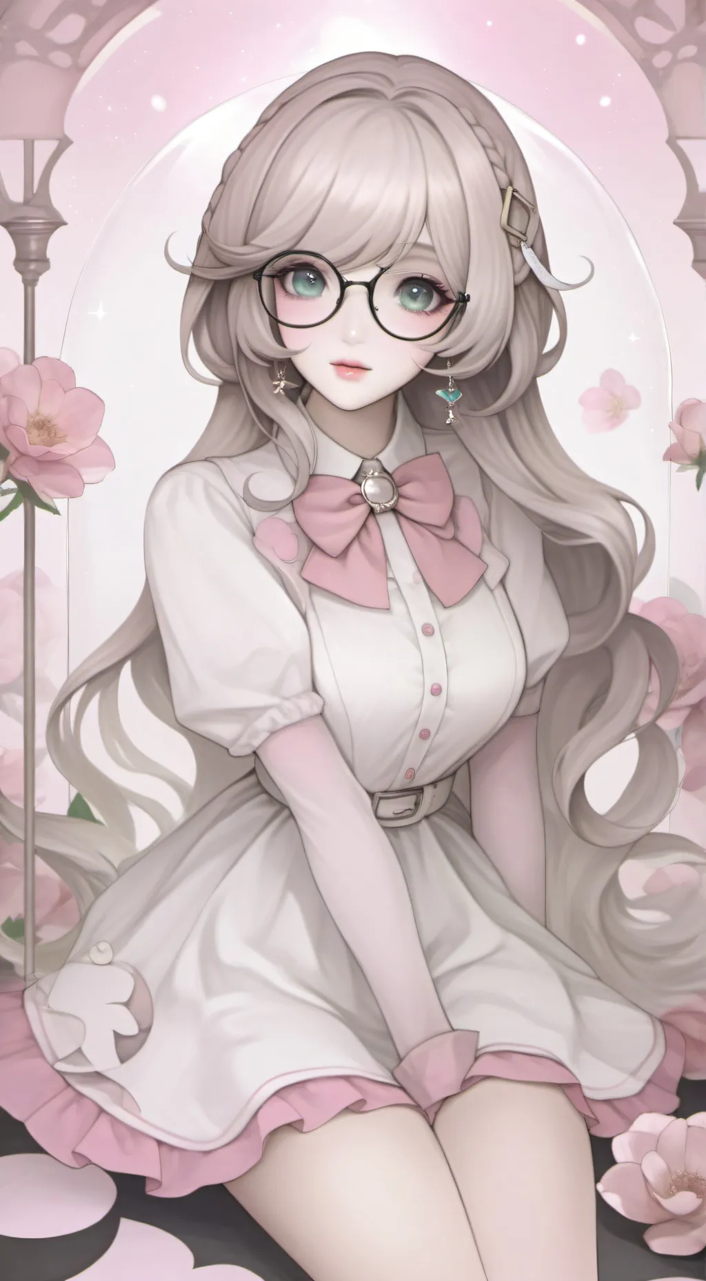 ai character: Aaliyah  background