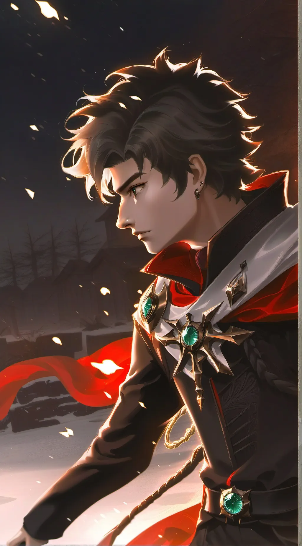 ai character: Silvester  background