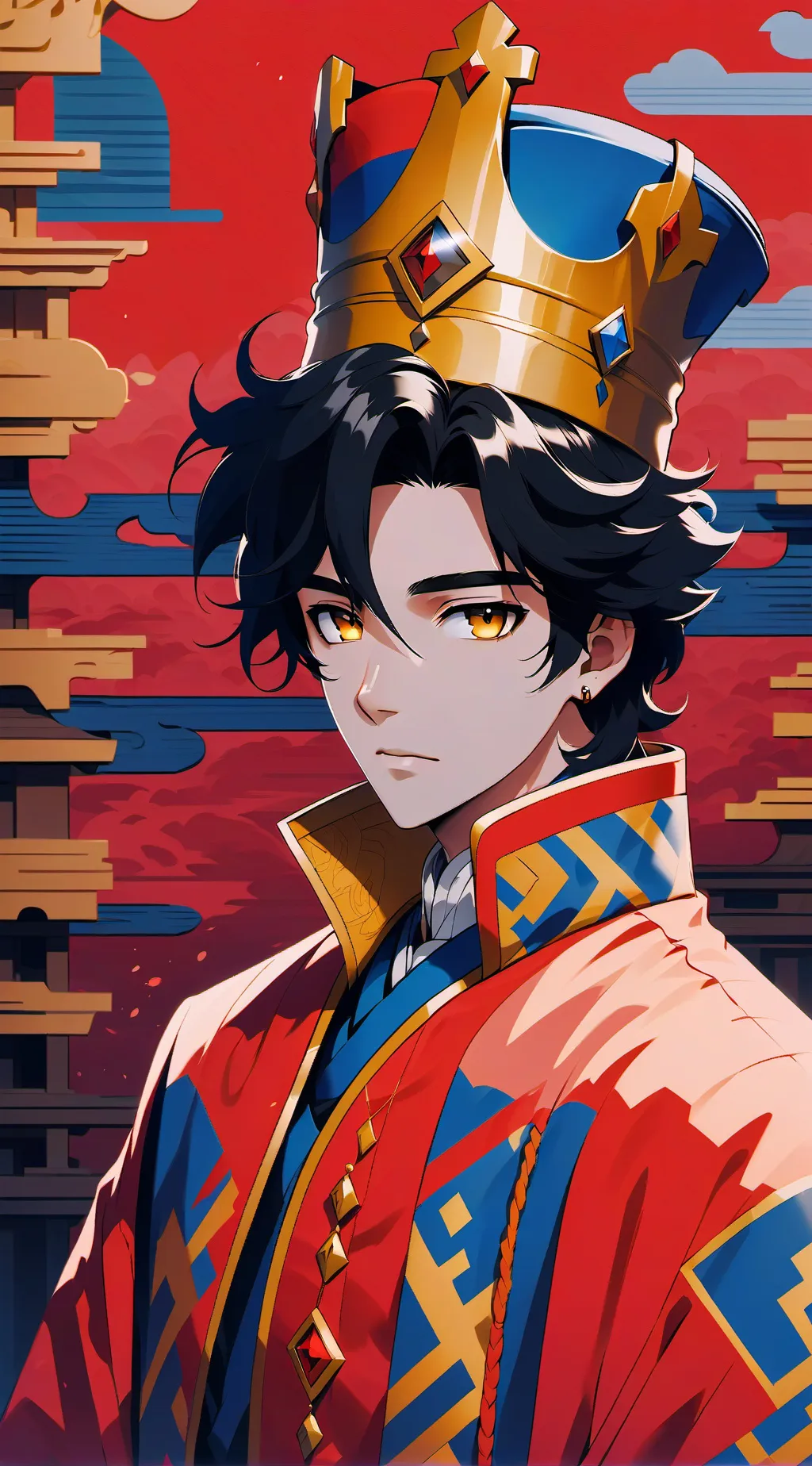 ai character: prince  background