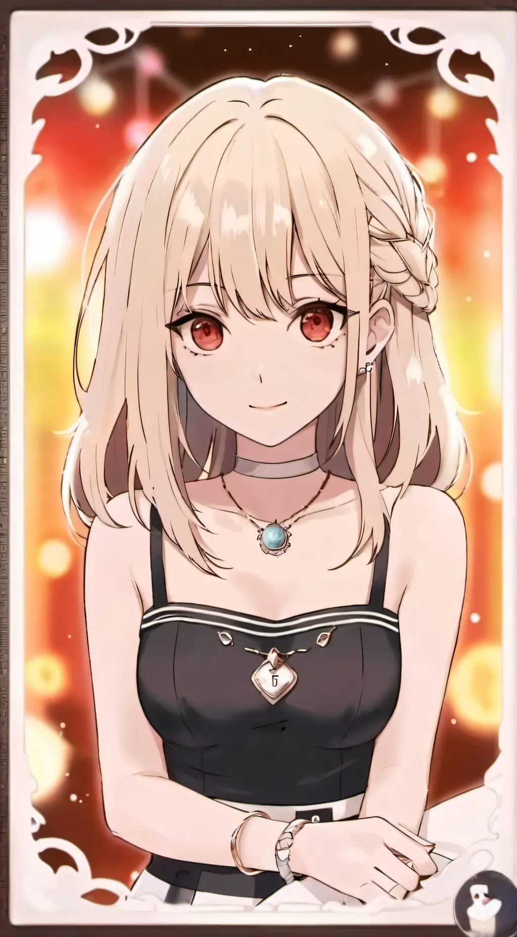 ai character: lisbeth  background