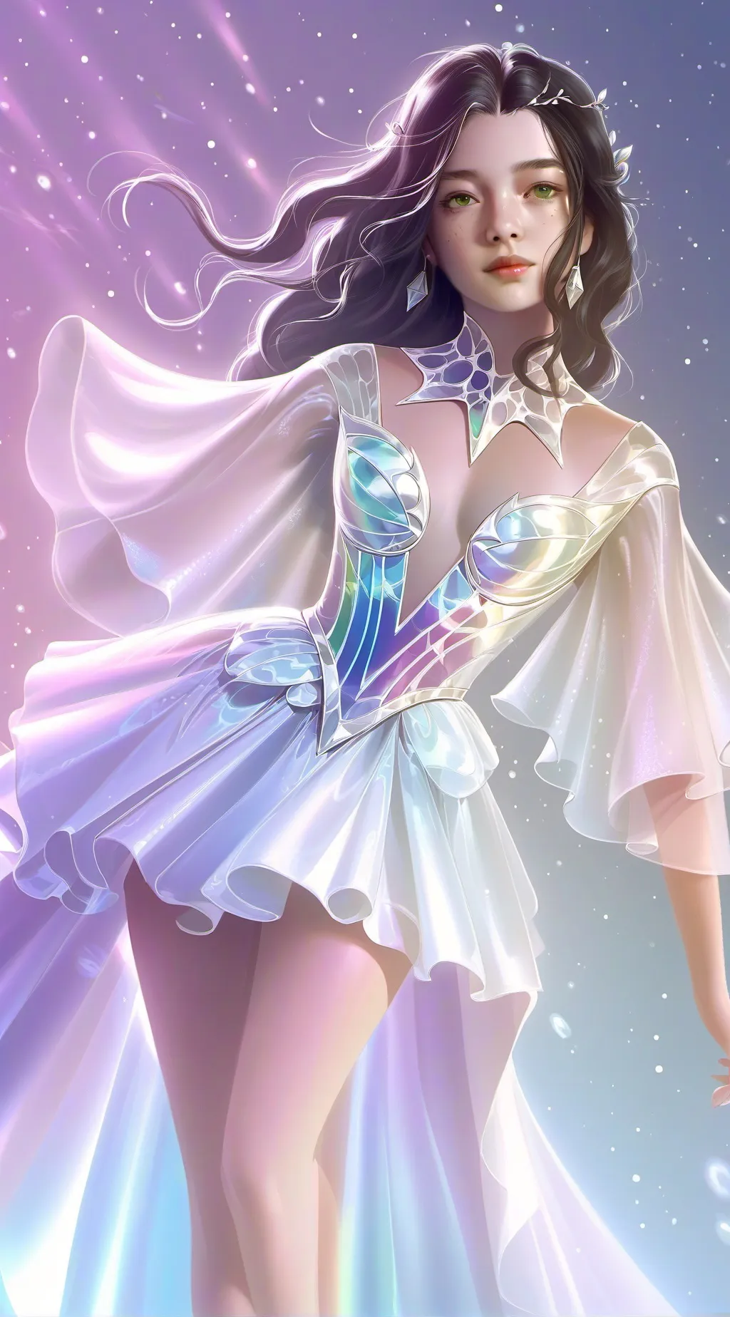 ai character: uwu girl background