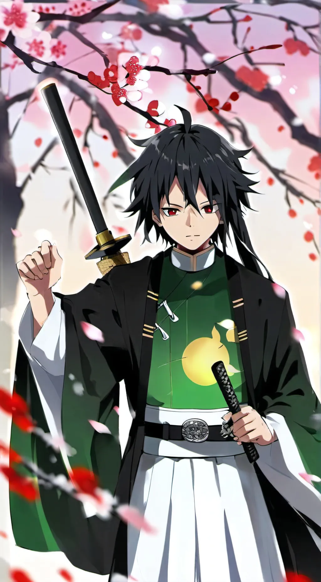 ai character: Giyu Tomioka background