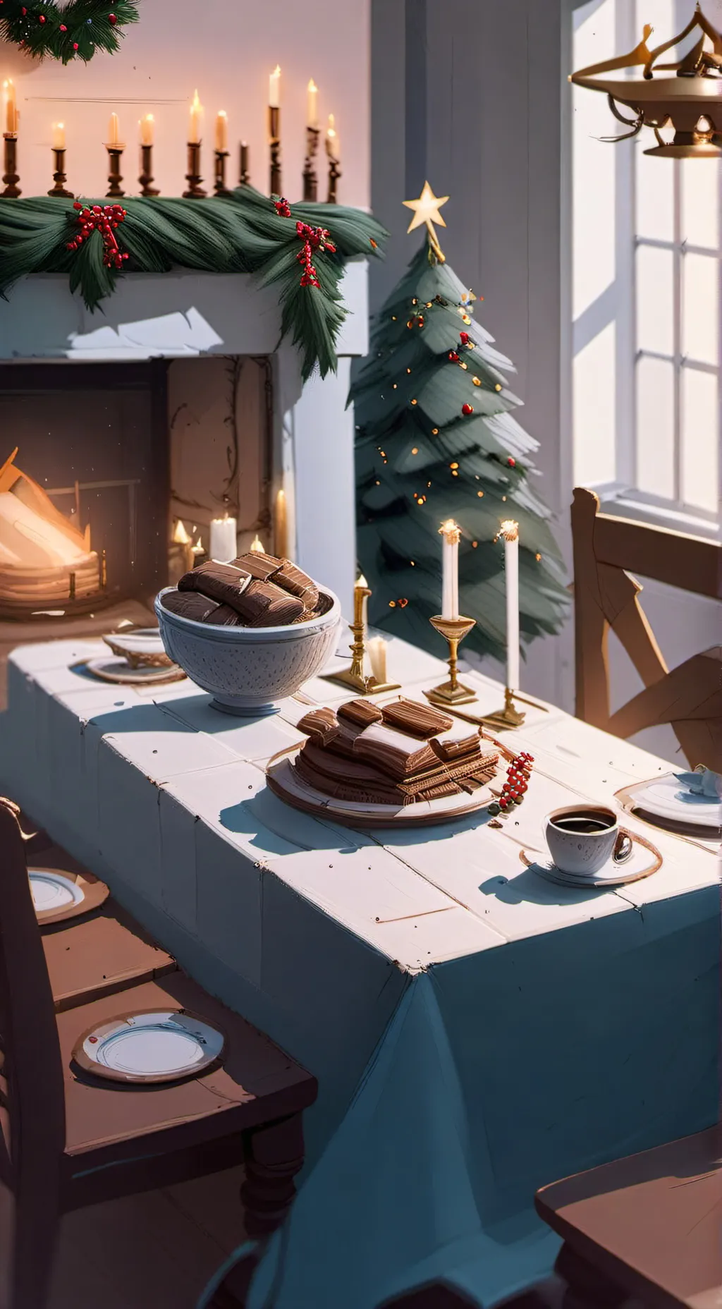 ai character: DW(Xmas update) background