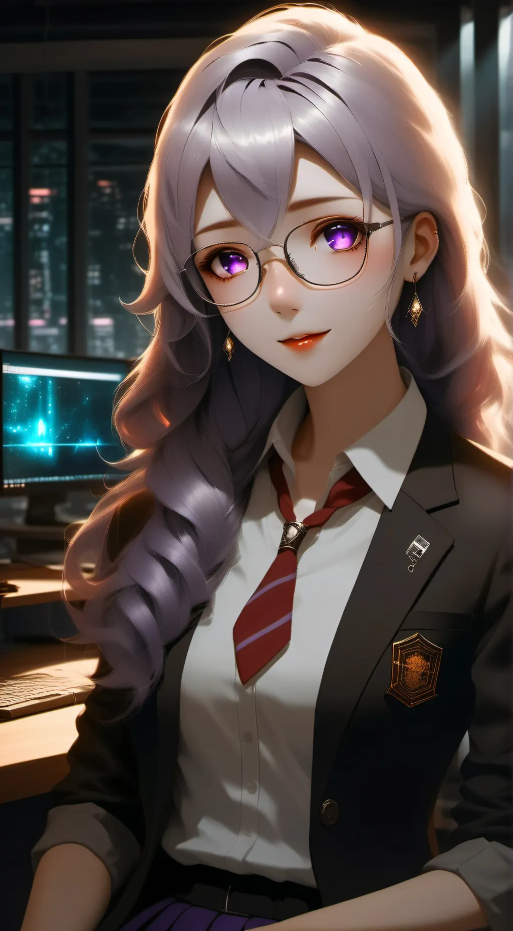 ai character: Rei background