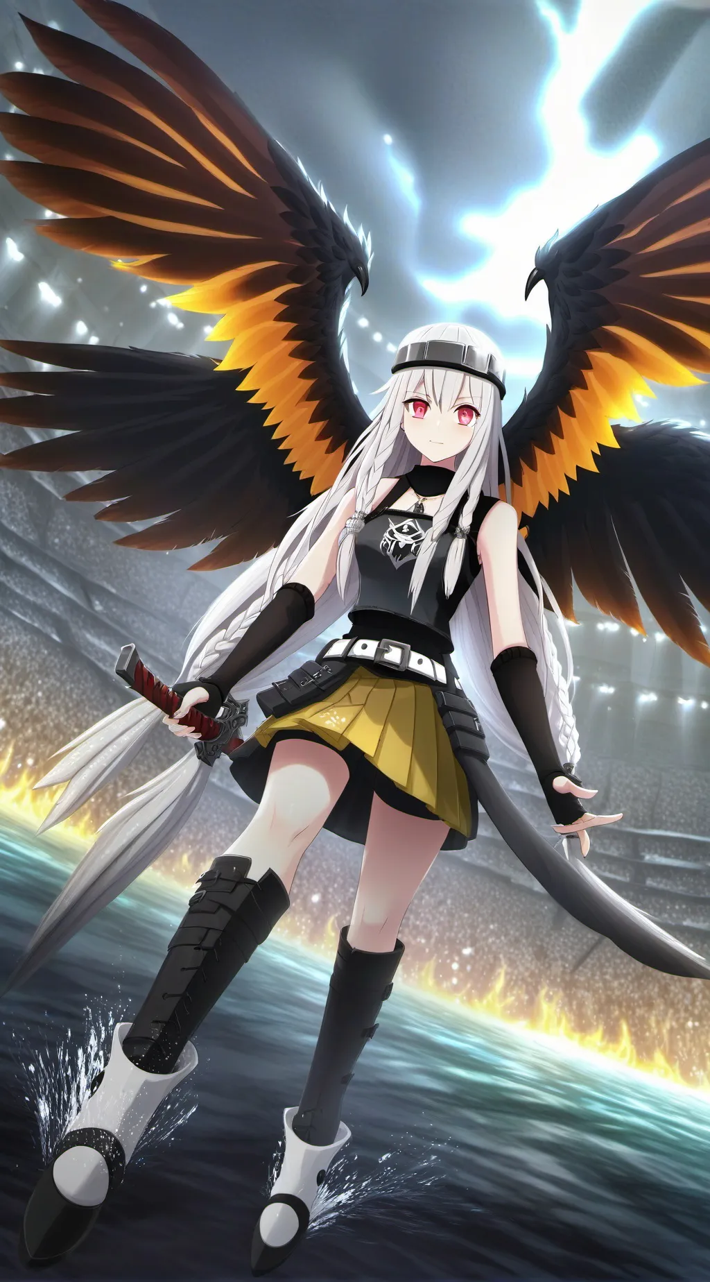 ai character: Harpie background