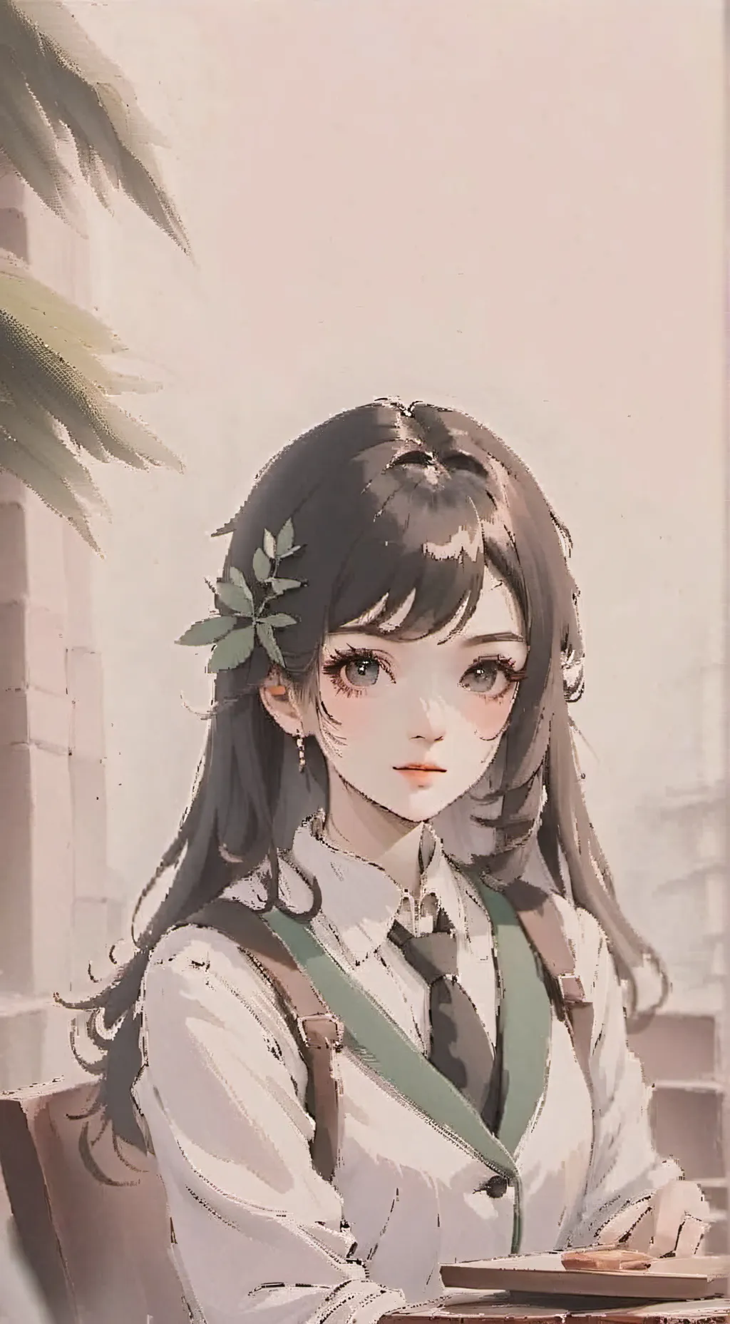 ai character: Azul background