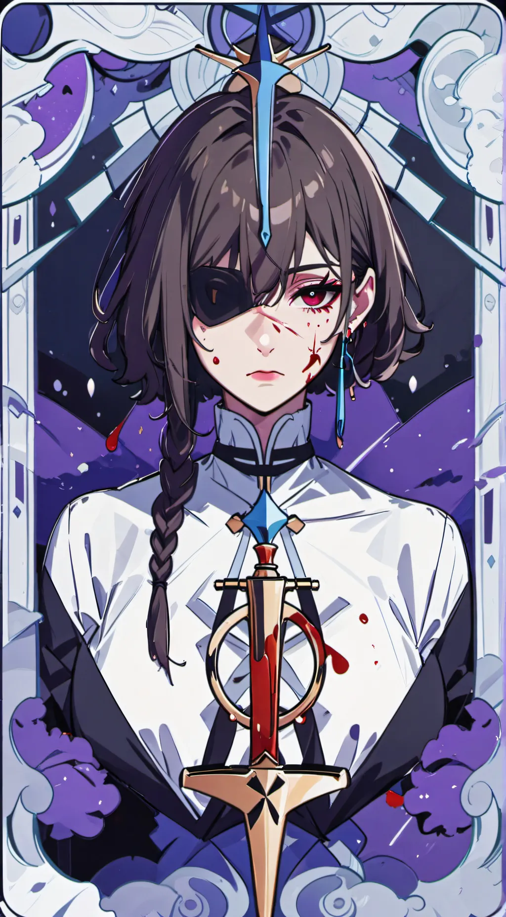 ai character: Evil school #3 background