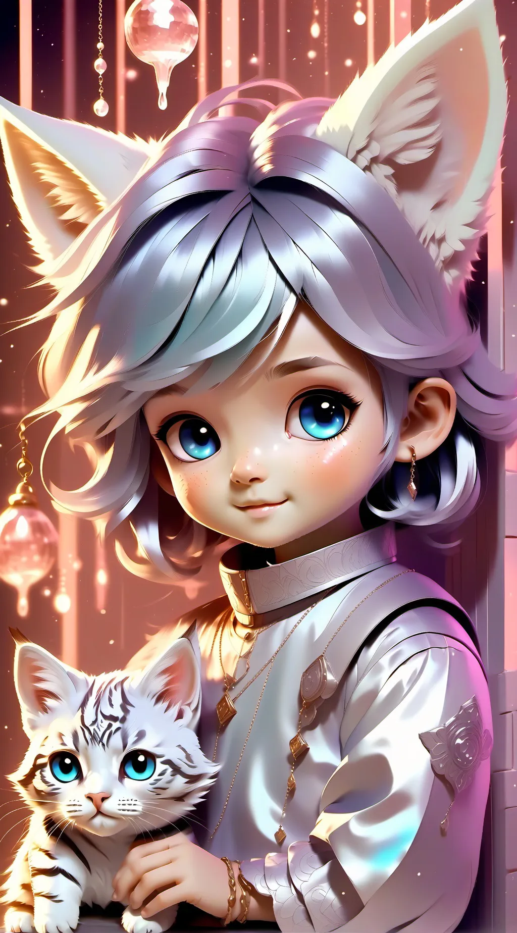ai character: lily background
