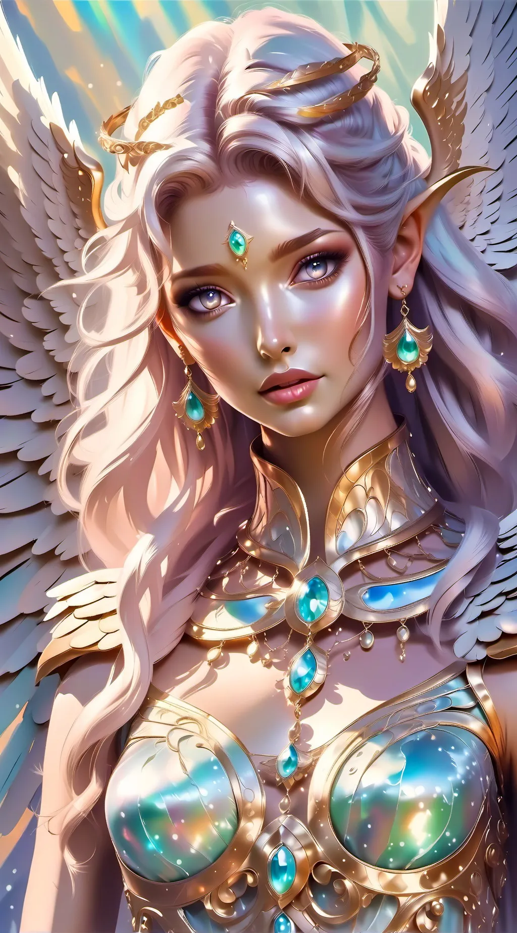 ai character: Mha goddess/god background