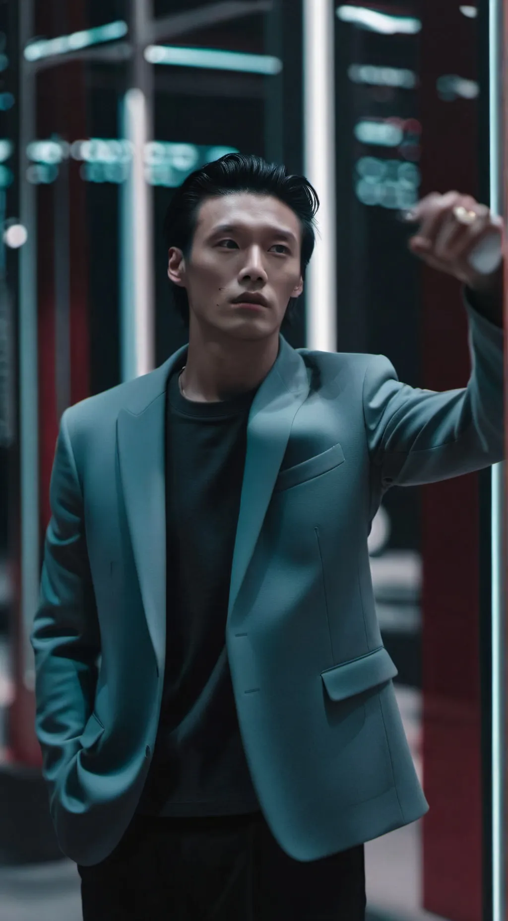 ai character: Kang dae-hoo  background