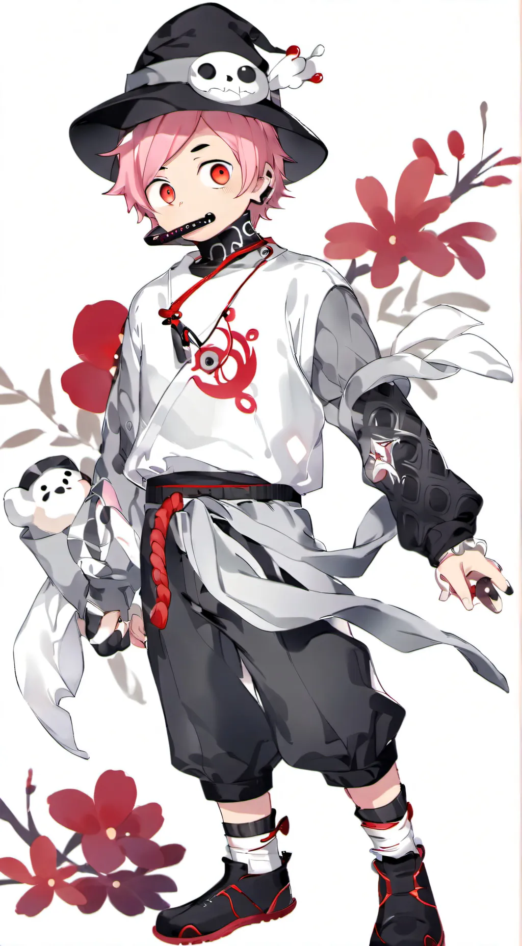 ai character: sus sprout background